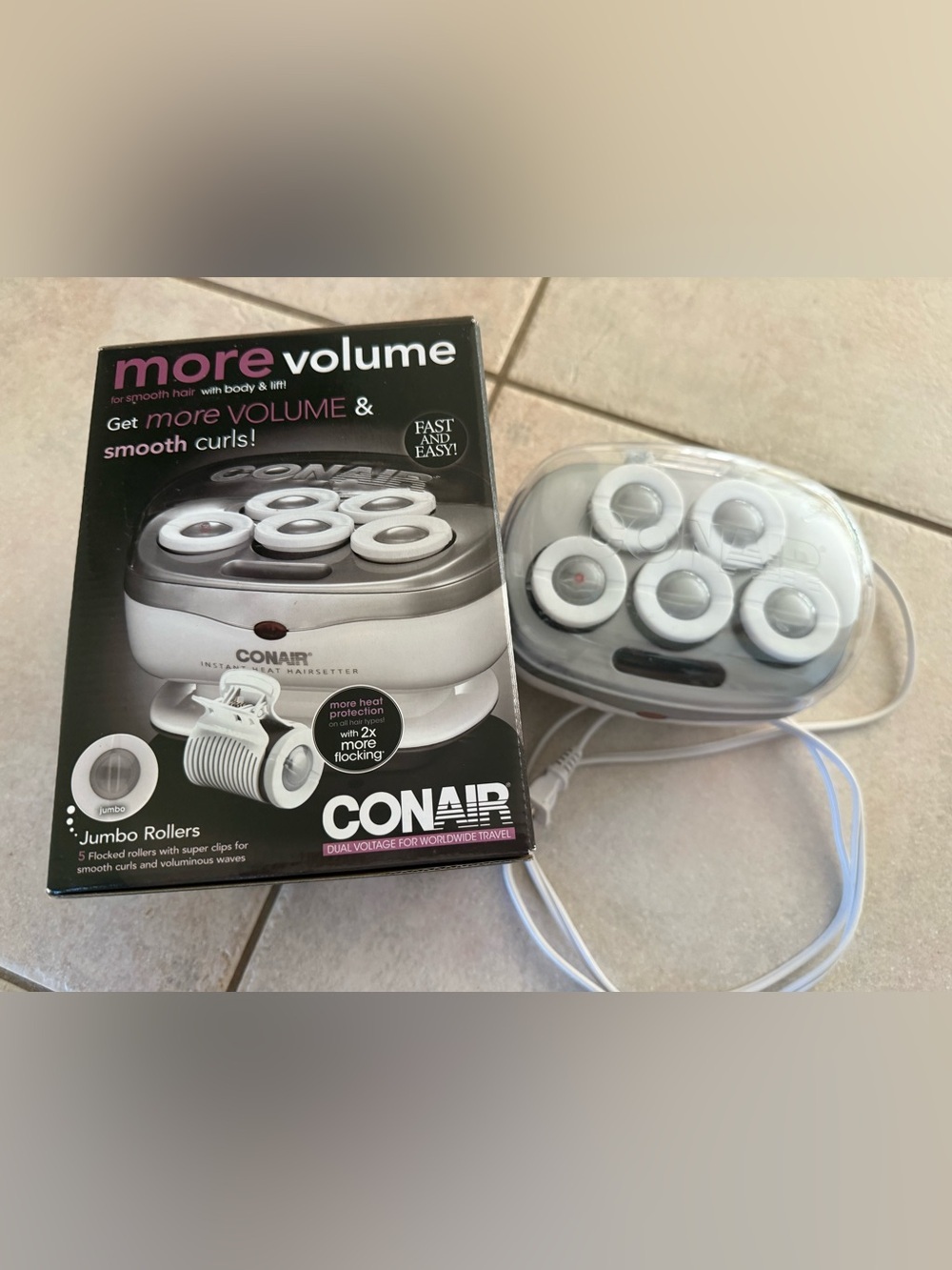 Jumbo rollers by CONAIR
